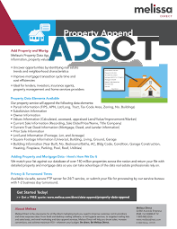 Best Property Data Append Service