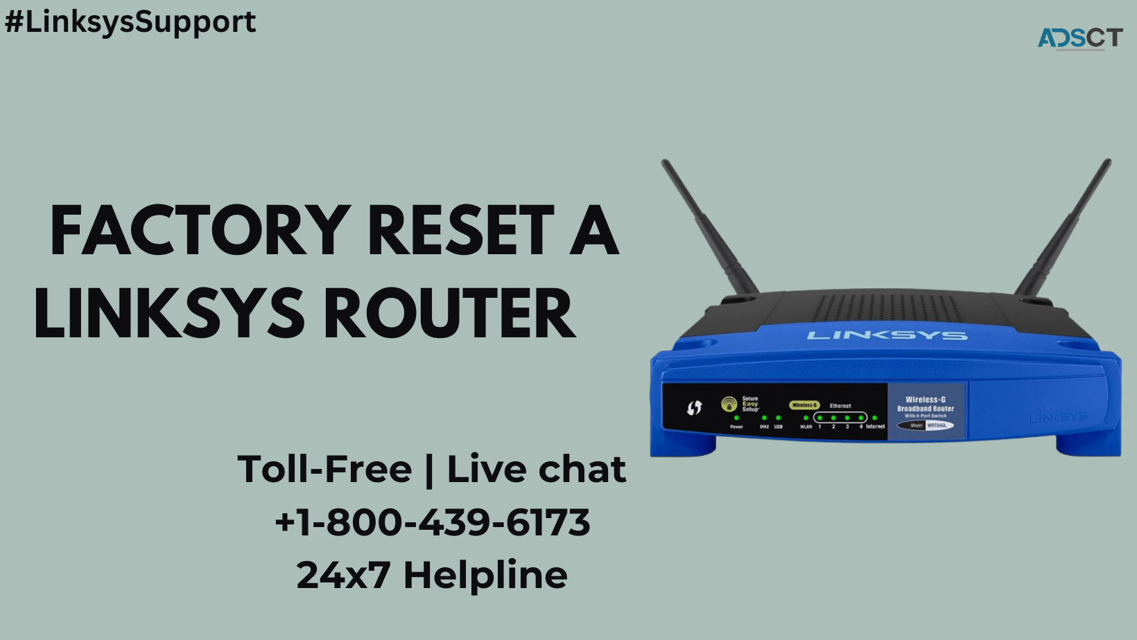 Factory Reset a Linksys Router | +1-800-439-6173 | Linksys Support | Extender &    Velop Support