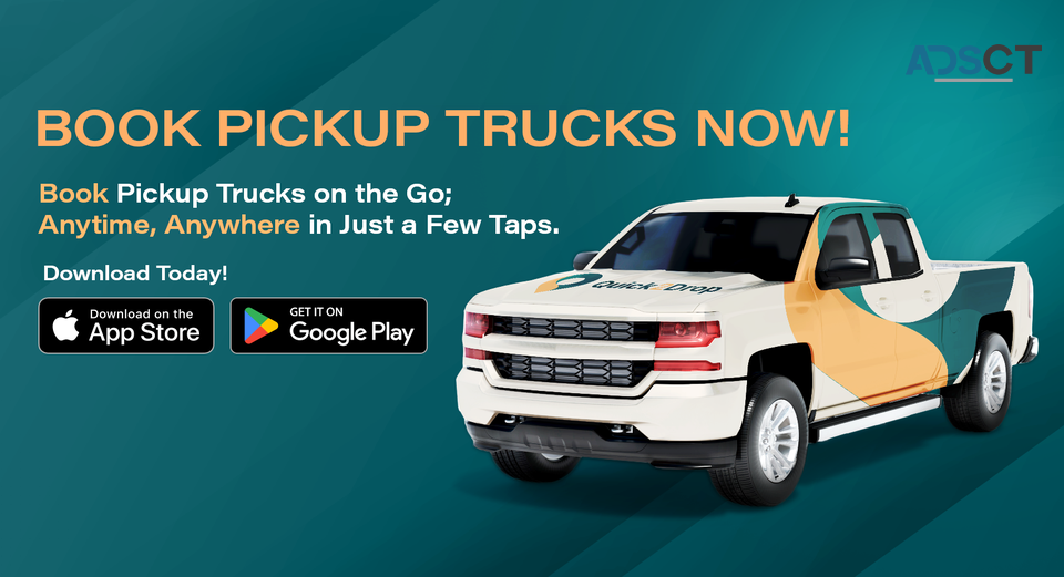 Quick2Drop – Your Ultimate Pickup Truck Service App