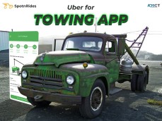 Uber for Tow Trucks App Development Service by SpotnRides