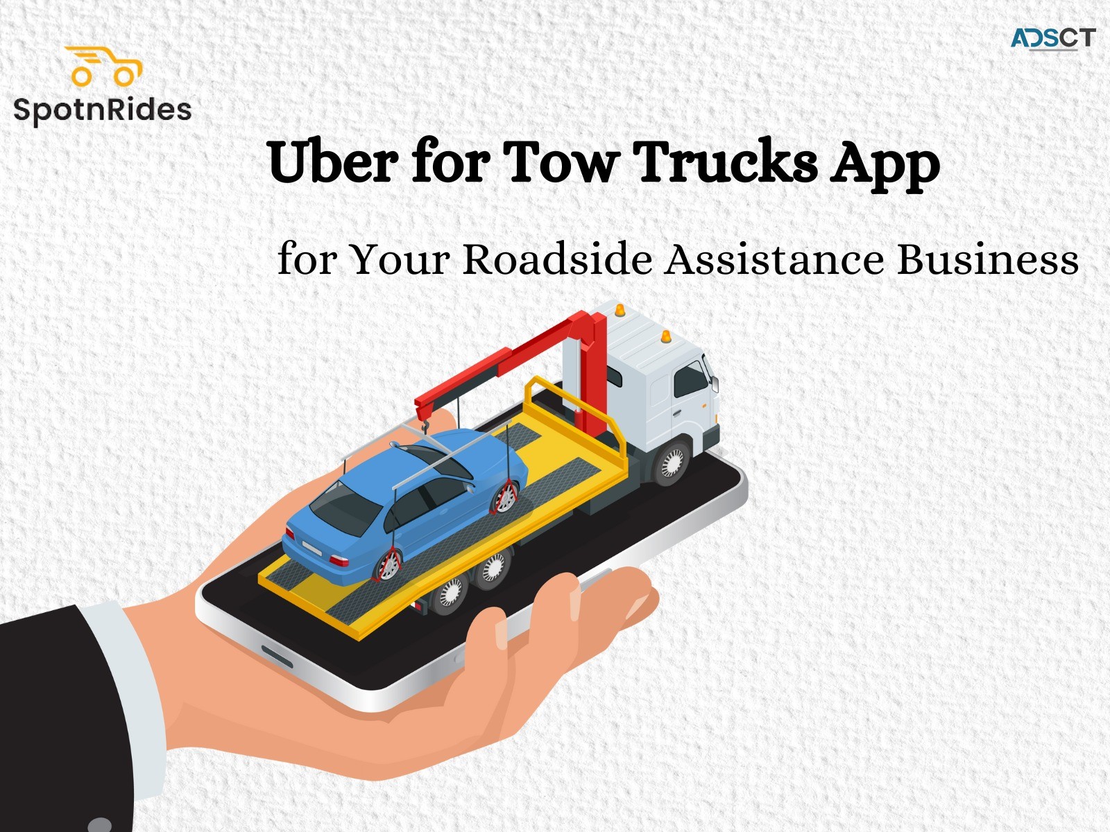 Uber for Tow Trucks App Development Service by SpotnRides