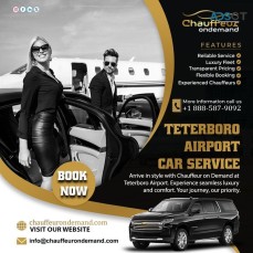 Ride in Style with Chauffeur on Demand — Teterboro Airport Car Service