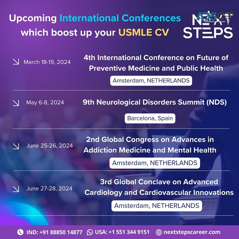 Upcoming International Conferences for U