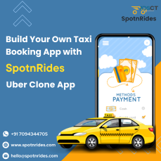 Taxi Booking App Development Service like Uber by SpotnRides