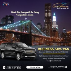 Navigate NYC in Style and Comfort with Chauffeur On Demand's Black Car Services 
