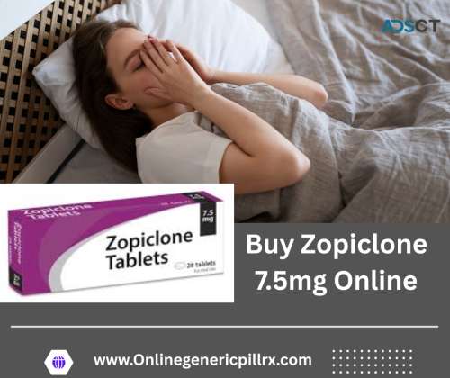 Order Zopiclone 7.5mg for Quick Sleep Relief – Only at Onlinegenericpillrx