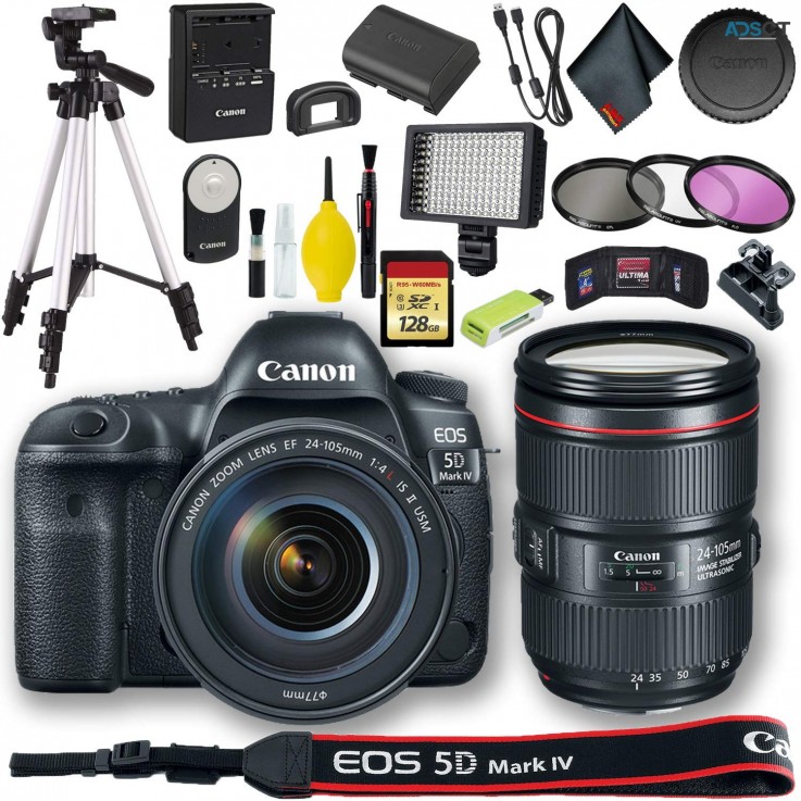 Canon EOS 5D Mark IV DSLR Camera & 24-10