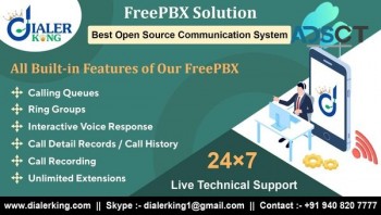 Free PBX solution provide by Dialerking 
