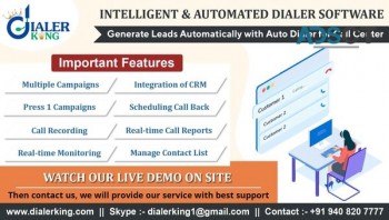 Inteligent & Automated Dialer software p